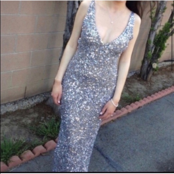 Scala special occasion sequin gown - Picture 4 of 8